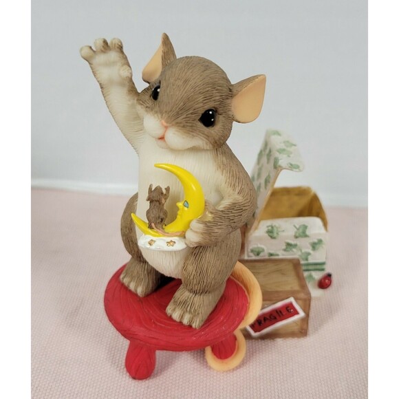 Charming Tails Fitz and Floyd Reaching For A Memory 97/115 - Picture 1 of 12